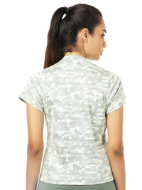 Women's Athleisure Printed Tee