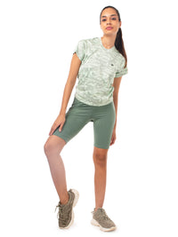 Women's Athleisure Printed Tee