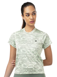 Women's Athleisure Printed Tee