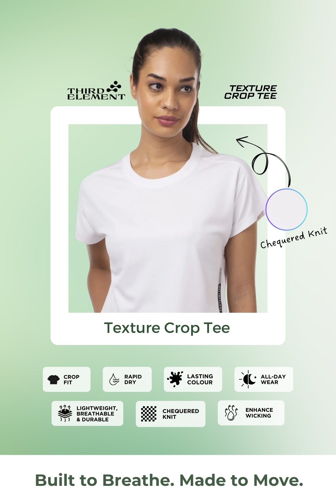 Women Crop Tee