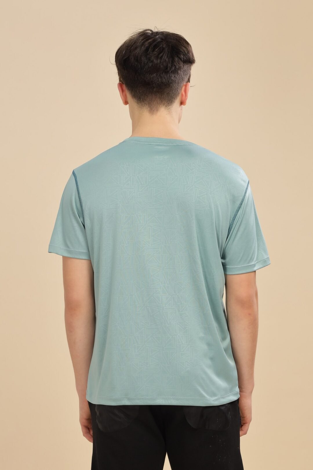 Men's Geometric Penta Tee - Aquifer - Image 5