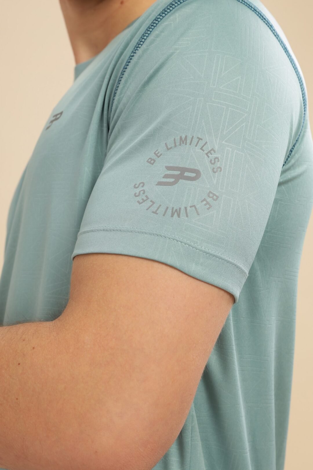 Men's Geometric Penta Tee - Aquifer - Image 9