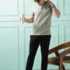 Men's Energy Polo T Shirt - Pastel Olive