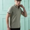 Men's Energy Polo T Shirt - Pastel Olive - Image 7