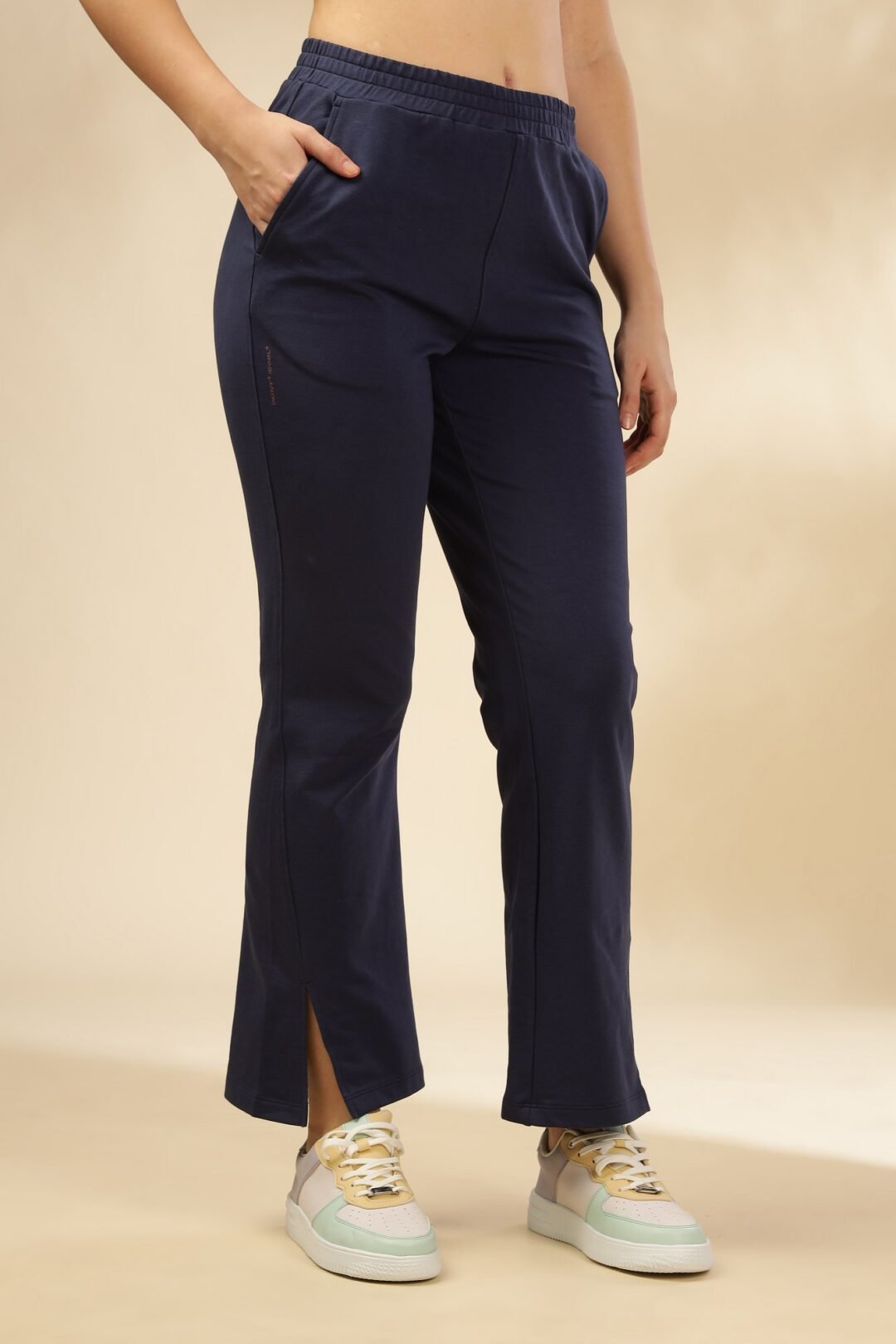 Women Cool Mint Smart Joggers - Navy - Image 7