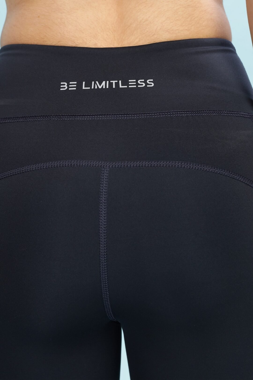 High Stretch Flared Leggings- Midnight Blu - Image 4