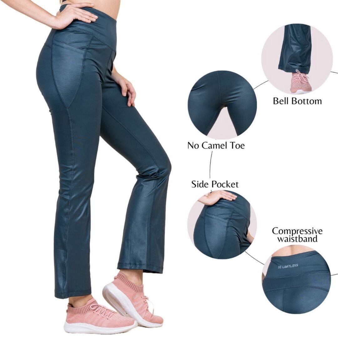 Glamora Glitz Leggings - Turquoise - Image 9
