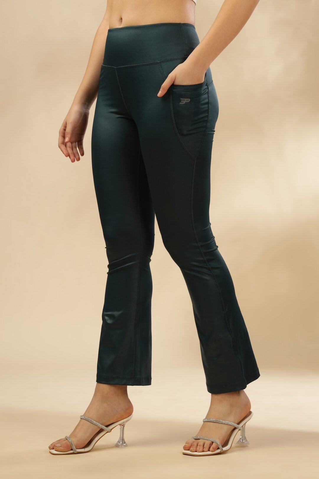 Glamora Glitz Leggings - Turquoise - Image 2