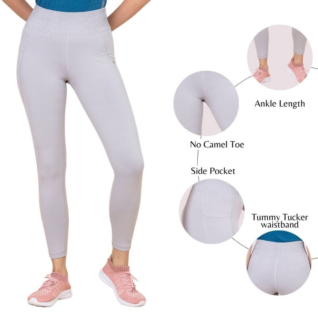 Tummy Tucker Leggings - Silver Mist - Image 9