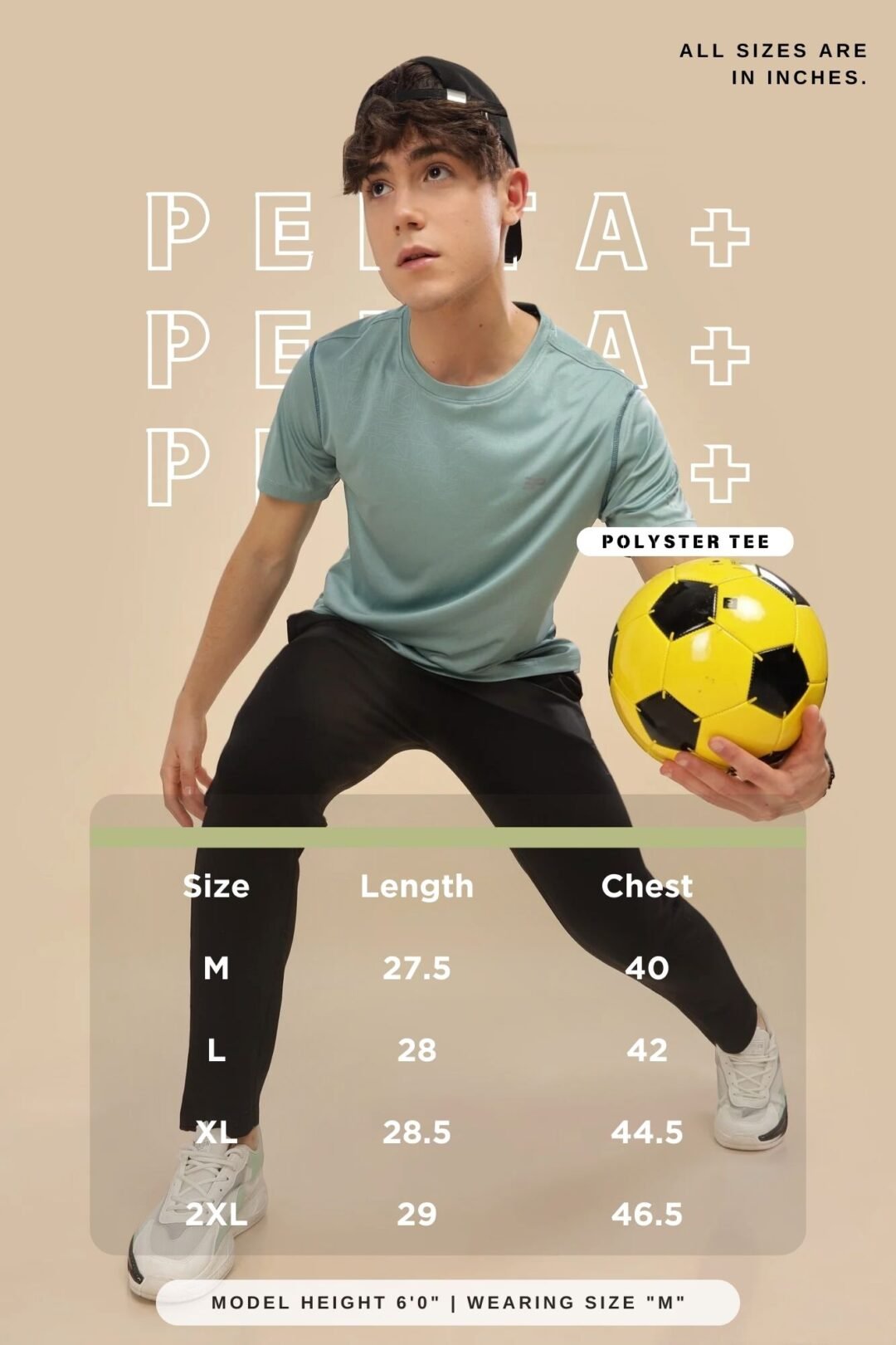 Men's Geometric Penta Tee - Aquifer - Image 10