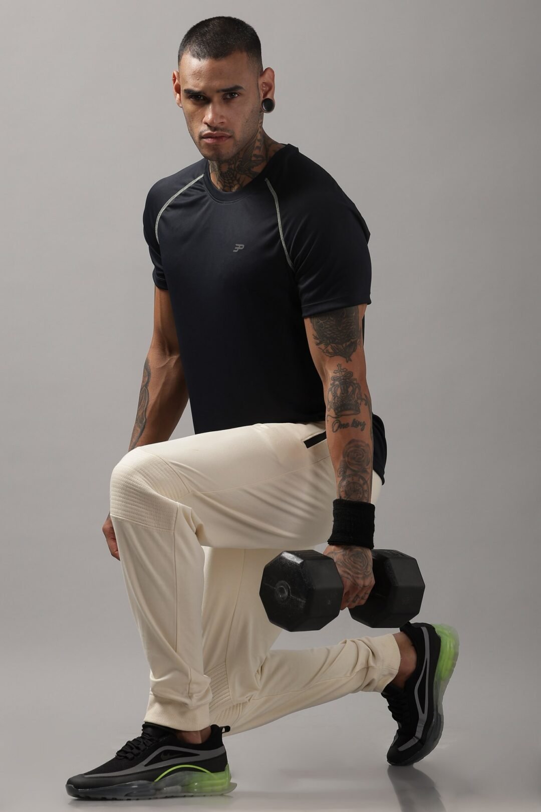 Mens Airy Raglan Activ Tee-Navy - Image 7